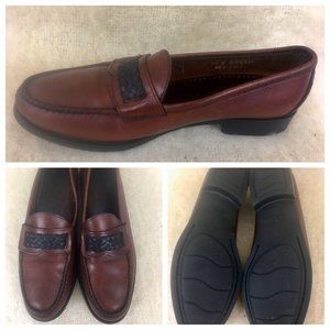 Sebago Loafers Womens leather Slip On Brown size 12 M made in USA